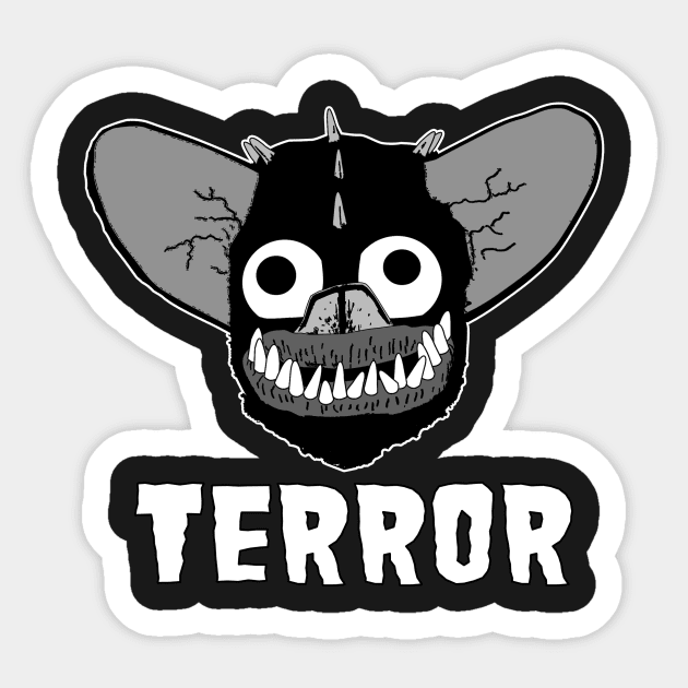 Terror from Beneath the Earth T-Shirt Sticker by SaintEuphoria